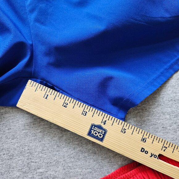 Gymshark Men's Shorts Bundle Size Large 5" Inseam Blue And Red Activewear Set - Picture 3 of 7